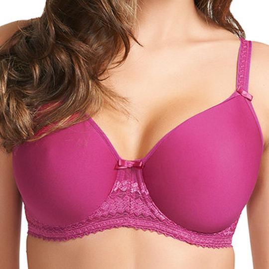 Fantasie Rebecca Bra Red Size 30D Underwired Full Moulded Padded T-Shirt 2024 