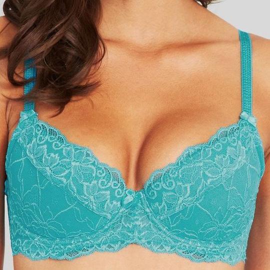 Just Peachy » Lace Padded Balconette Bra (a-dd) (113513)